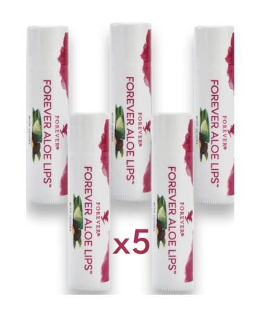 Forever Living Aleo Lips Lip Protection and Moisturizing Cream - Lips Stick 5 Pack - Buy Online on GoSupps.com