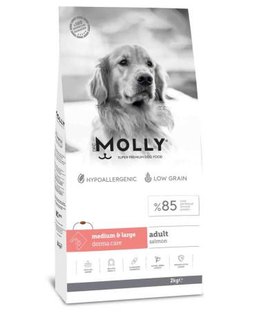 Molly Salmon Medium and Large Breed Adult Dog Food 2kg