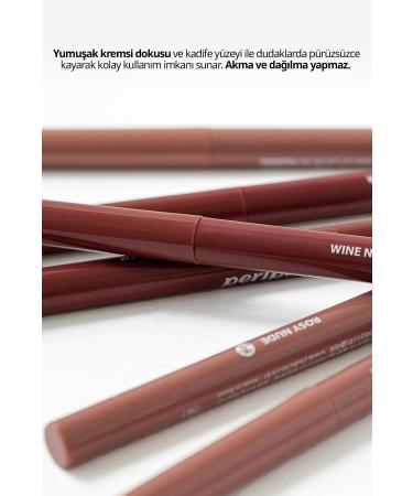 PERIPERA Velvet Finish Intensely Pigmented Lip Liner PERIPERA Ink Velvet Lip Liner (04 Milky Brown) - Buy Online on GoSupps.com
