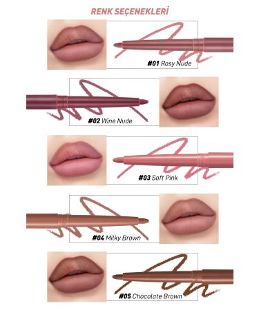 PERIPERA Velvet Finish Intensely Pigmented Lip Liner PERIPERA Ink Velvet Lip Liner (04 Milky Brown) - Buy Online on GoSupps.com