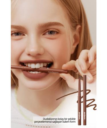 PERIPERA Velvet Finish Intensely Pigmented Lip Liner PERIPERA Ink Velvet Lip Liner (05 Chocolate Brown) - Buy Online on GoSupps.com