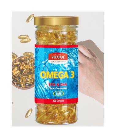 Vitapol VITAPOL Omega 3 200 Capsules