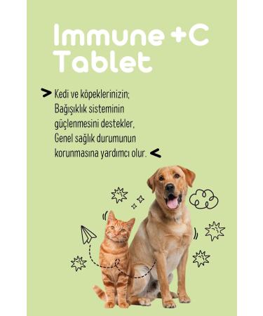 vitpaw Immune C Tablet (IMMUNE SYSTEM SUPPORTING TABLET FOR CATS AND DOGS 75 TABLETS) - Buy Online on GoSupps.com