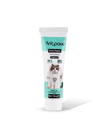 vitpaw Multi Paste 100 Gr. (IMMUNE STRENGTHENING MULTIVITAMIN PASTE FOR CATS) Cat Vitamin Malt - Buy Online on GoSupps.com