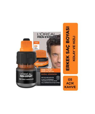 L'Oreal Paris Men Expert L'or al Paris Men Expert One-twist Men's Hair Dye - 05 Light Brown - Buy Online on GoSupps.com