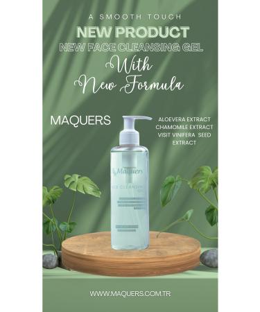 Maquers FOAMING FACE CLEANSING GEL FOR NORMAL AND OILY SKIN MAQUERS COSMETIC