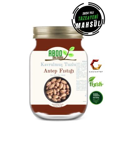 Aboo New Crop Salted Pistachios 500 Gr Nizip Salted Pistachios