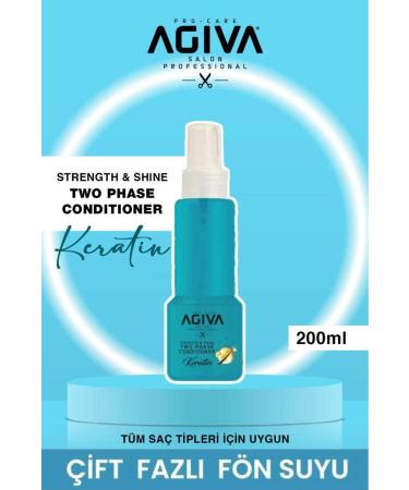 Agiva Dual Phase Blow Drying-Combation Water for Very Damaged Weak and Dull Hair 200ml