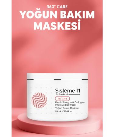 Sist me 11 Intensive Repair Intensive Care Mask for Damaged Hair 350 ml 8684091004202 - Buy Online on GoSupps.com