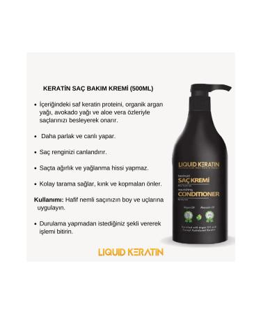 Liquid Keratin Keratin Cream (500ml) For Damaged Dry Hair (Moisturizing Repair) - Buy Online on GoSupps.com