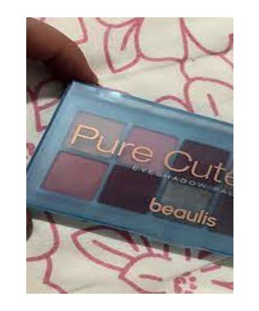 beaulis Pure Cuteness Eyeshadow Palette 583 Amber nude pink coffee and earth tones 10 - Buy Online on GoSupps.com