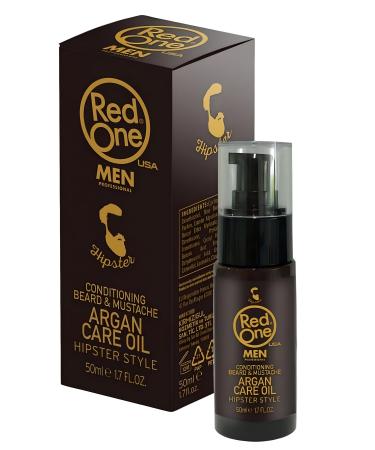 Red One Redone Beard & Moustache Care Oil Argan 50 ml