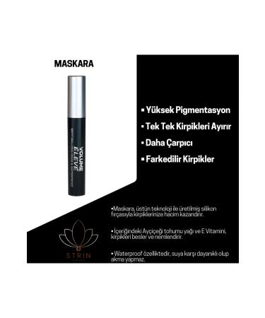 strin cosmetic Black Mascara Volume Effect Essential High Mascara 8 ml - Buy Online on GoSupps.com