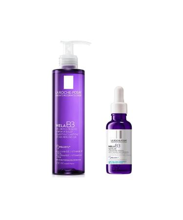 La Roche Posay Mela B3 Serum and Mela Facial Cleansing Gel