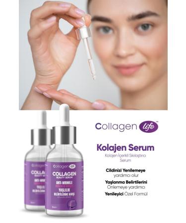 Collagen Life Anti-Aging and Anti-Wrinkle Brightening & Moisturizing Collagen Serum 50 ml - Buy Online on GoSupps.com