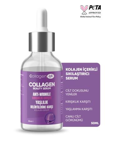 Collagen Life Anti-Aging and Anti-Wrinkle Brightening & Moisturizing Collagen Serum 50 ml - Buy Online on GoSupps.com