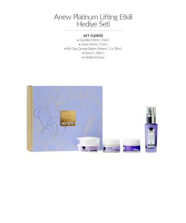 Avon Anew Platinum Lift & Tighten Facial Care Gift Package - Buy Online on GoSupps.com