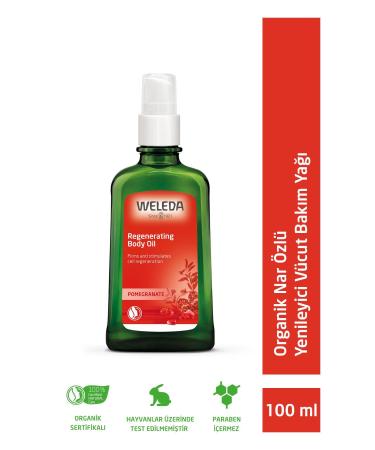 Weleda Organic Pomegranate Extract Regenerating Body Care Oil 100ml