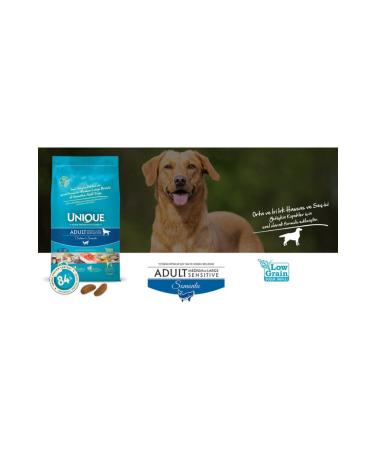 Unique Adult Dog Medium-Large Sensitive With Salmon 3 kg - Buy Online on GoSupps.com