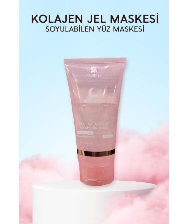 Pastelya 2 Pieces Peelable Collagen Gel Face Mask Korean Skin Mask for Glass-Like Bright and Lively Skin - Buy Online on GoSupps.com