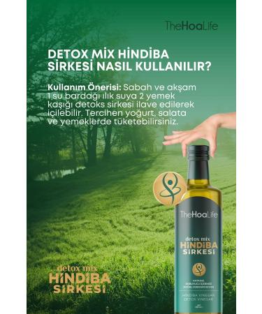 TheHoaLife Chicory Detox Vinegar Slimming Diet Vinegar 250ml (1 Month Use) - Buy Online on GoSupps.com