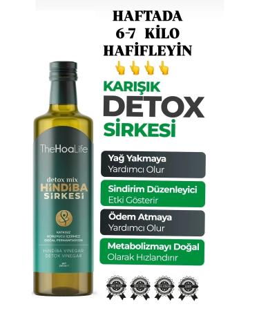 TheHoaLife Chicory Detox Vinegar Slimming Diet Vinegar 250ml (1 Month Use)