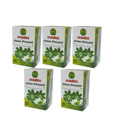 Nursima Lion's Claw Herbal Mixed Tea 20' Filter Bags 5 Boxes