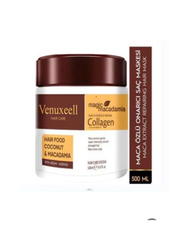 Venuxeell Hair Mask Collagen Argan Oil Repair Hair Mask Set of 2 - Buy Online on GoSupps.com