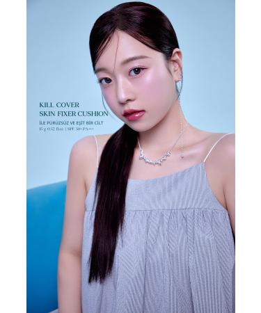 CLIO Special Design All Day Long Lasting Matte CLIO Kill Cover Skin Fixer Cushion 21C Lingerie Luxury Koshort - Buy Online on GoSupps.com