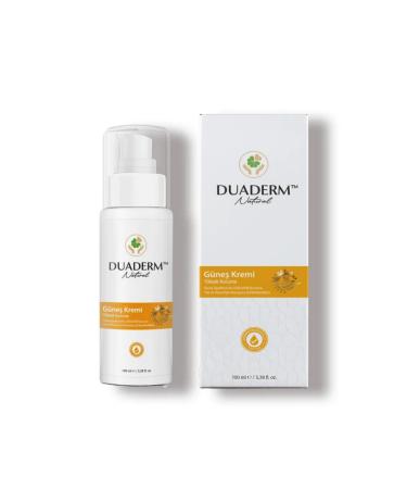 Duaderm Natural Protective Face Sunscreen SPF30+ (Vitamin E + UVA/UVB)