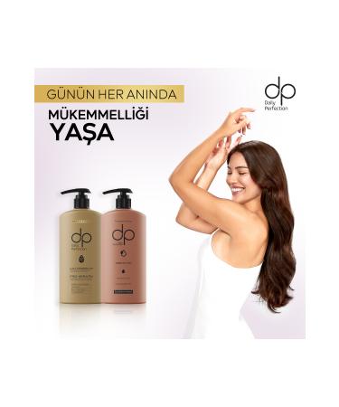 DP Daily Perfection Shampoo Pine Turpentine 800 ml & Hair Conditioner Black Cumin Oil 500 ml - Buy Online on GoSupps.com
