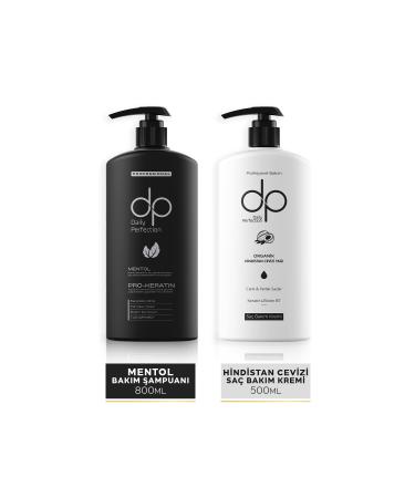 dp Daily Perfection Shampoo Menthol 800 ml & Hair Care Conditioner 500 ml