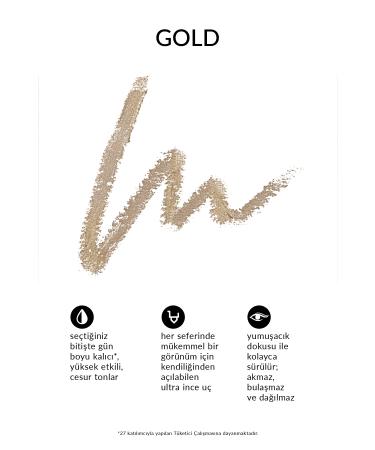 Avon Glimmersticks Shimmer Lift Waterproof Eye Pencil Gold - Buy Online on GoSupps.com