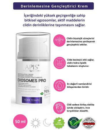 Apis Natural Cosmetics Anti-Aging Home Therapist Herbal Exosome Cream 50ml