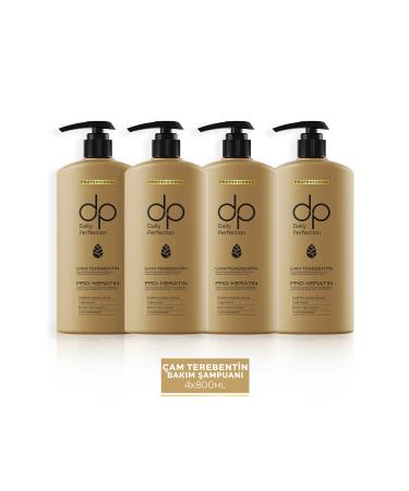dp Daily Perfection Shampoo Pine Turpentine 800 ml X 4 Pieces
