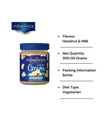 M venpick Hazelnut Spreadable Milk Hazelnut Cream 300 Gr. ( 1 piece ) Marketimgo - Buy Online on GoSupps.com