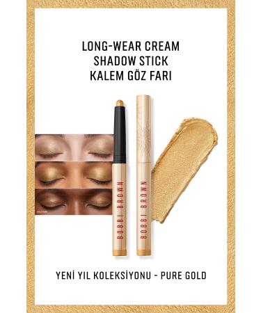 Bobbi Brown New Year Collection 2024 - Long-wear Cream Shadow Stick Pencil Eyeshadow - Pure Gold