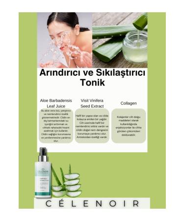 Celenoir C lenoir Purifying and Firming Facial Cleansing Toner with Collagen 200ml - Buy Online on GoSupps.com