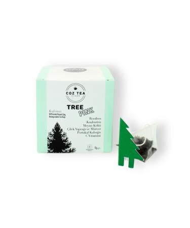 COZ TEA TREE PINK Rooibos Pyramid Herbal Tea Bag
