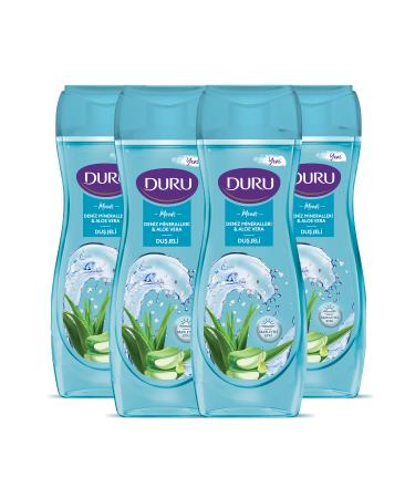 Duru Moods Sea Minerals & Aloe Vera Shower Gel 4x450ml