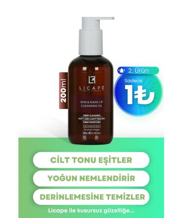 Licape Two Phase Skin and Make-up Cleansing Oil 200 ml