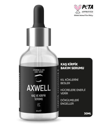 AXWELL PREMIUM Eyebrow & Eyelash Care Serum 30ml - Buy Online on GoSupps.com