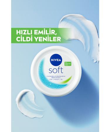 NIVEA Soft Moisturizing Care Cream 300ml and Soft Cream 75ml Hand Face Body Vitamin E Soft Skin Jojoba - Buy Online on GoSupps.com