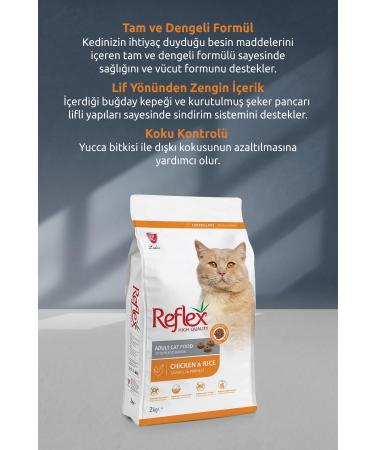 Reflex Chicken Cat Food 2 kg - Buy Online on GoSupps.com