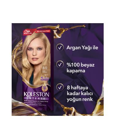 Wella Koleston Intense 8/0 Light Blonde - Buy Online on GoSupps.com