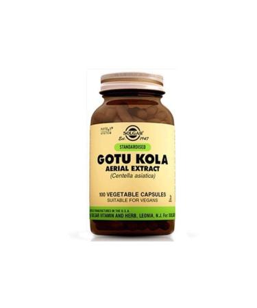Solgar Gotu Kola Aerial Extract 100 Capsules