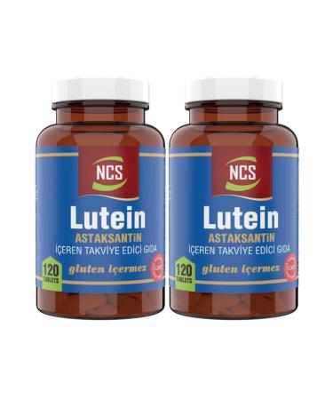 Ncs Lutein 15 Mg Astaxanthin 2 Boxes Total 240 Tablets