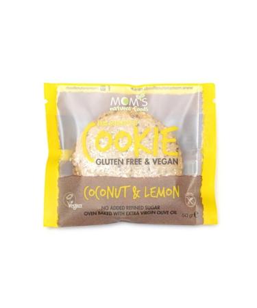 Mom's Natural Foods Gluten-Free Cookies 50gr - 3-Piece Mix - Buy Online on GoSupps.com