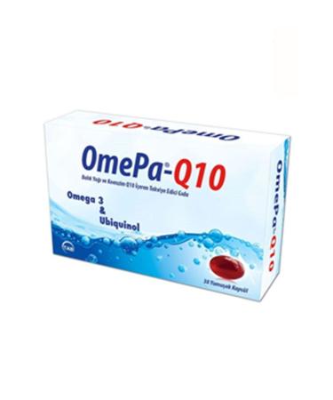 Omepa Omepa-q10 Omega3 Ubiquinol 30 Capsules