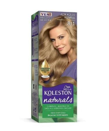 Wella Naturals Light Ash Blonde 8.1